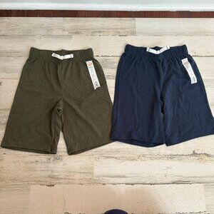 NWT Bundle of Jumping Beans Little Boys Size 7 Essential Shorts | Olive & Blue